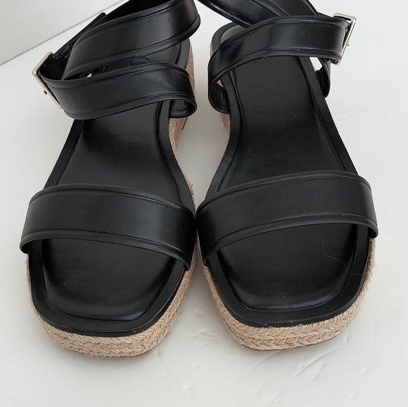 INC NIB WOMEN'S HAVILAH ESPADRILLE CRIS CROSS PLATFORM SANDALS - Picture 5 of 8